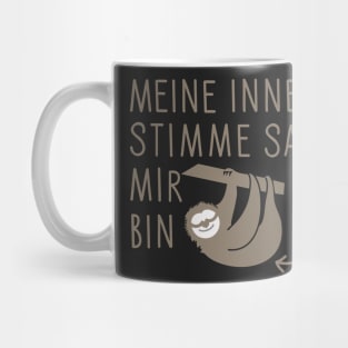 I am a sloth Mug